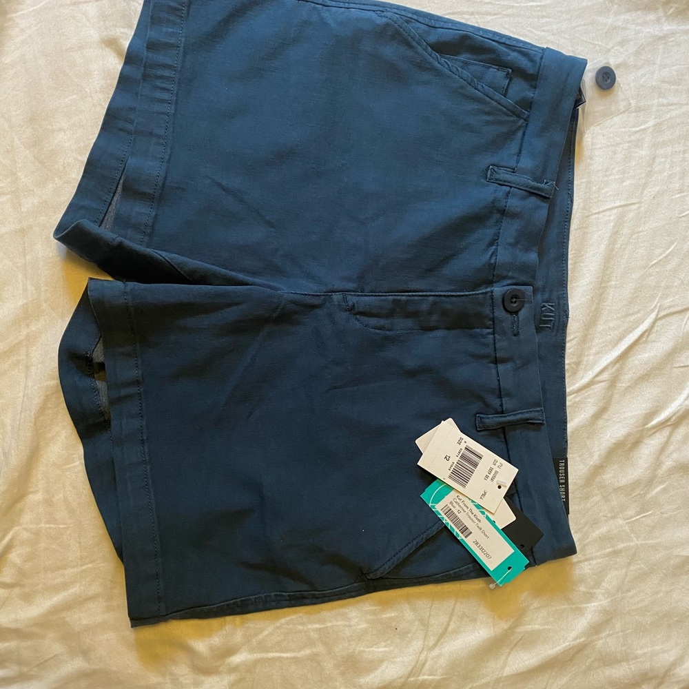 Kut from the Kloth trouser short NWT blue women’s size 12